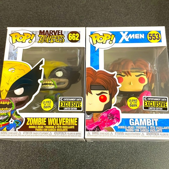 Pop! Marvel X-Men Glow in the Dark Bundle of 2 - Picture 2 of 13